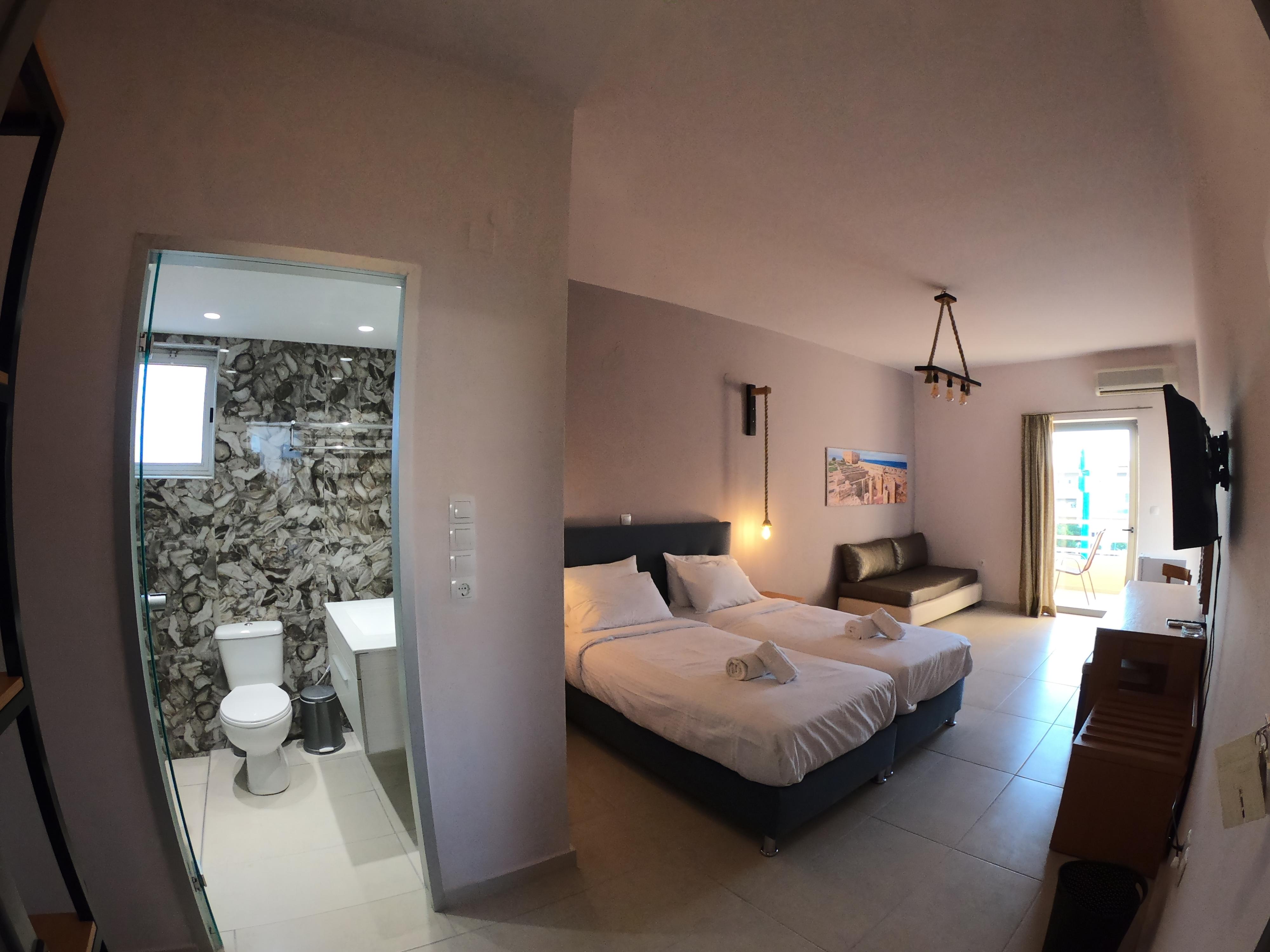 Dioni Hotel Adelianos Kampos Buitenkant foto